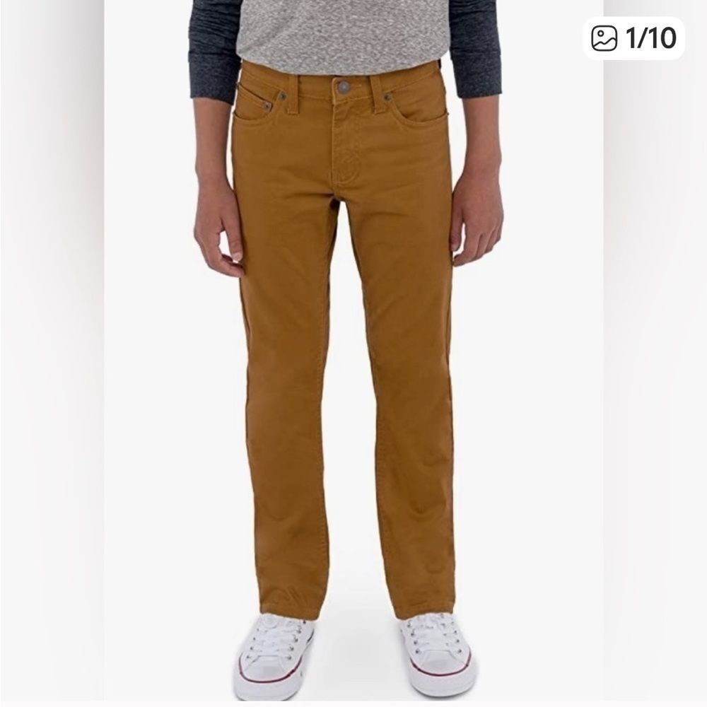 Levi’s 511 Slim‎ Brown Casual Pants, Size 16 28W X 28L, NWT